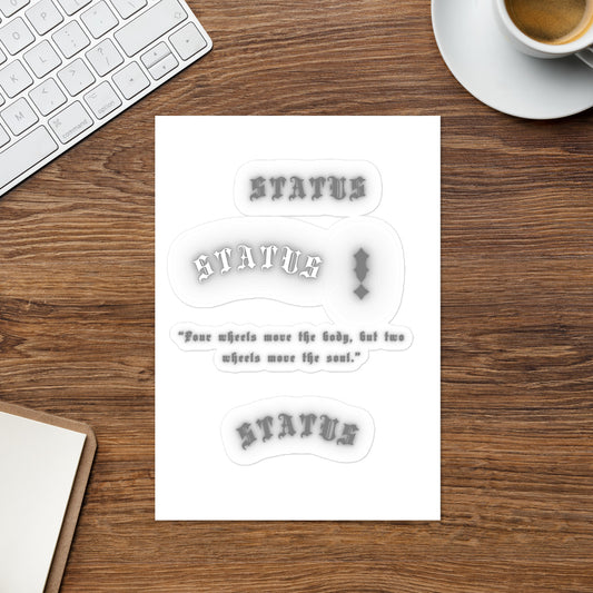 Status - Sticker sheet